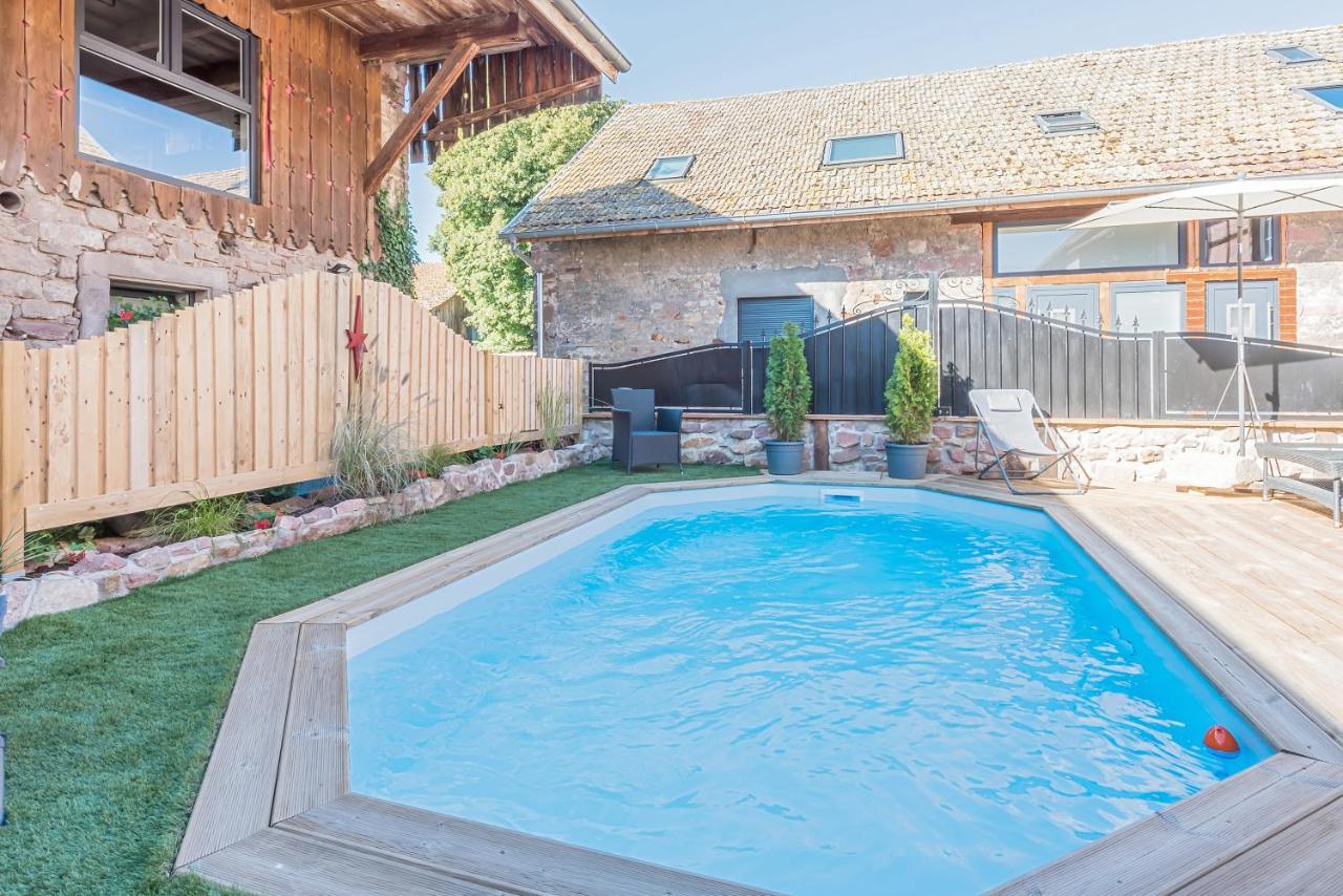 Domaine La Grange Ungersheim - Gite La Grange 5 Etoiles Exteriör bild