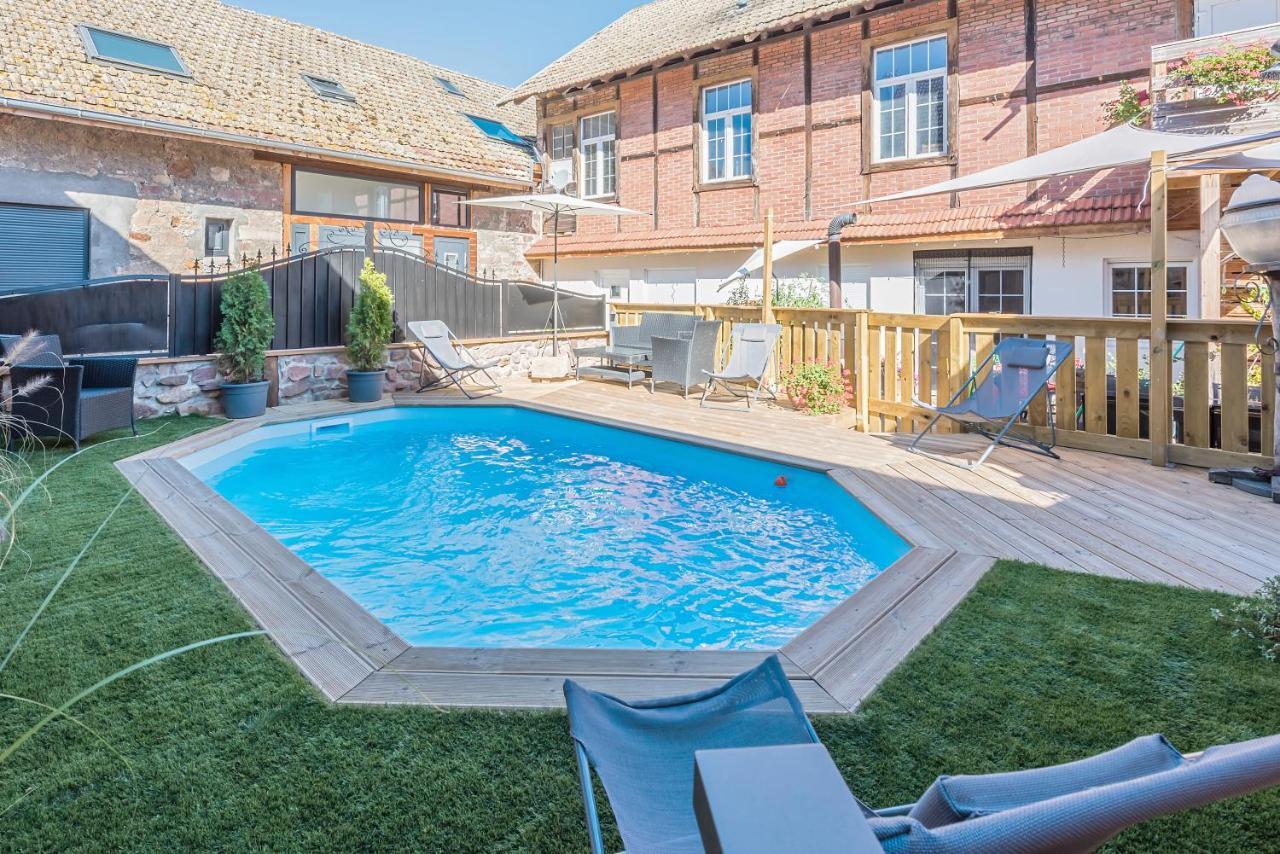 Domaine La Grange Ungersheim - Gite La Grange 5 Etoiles Exteriör bild